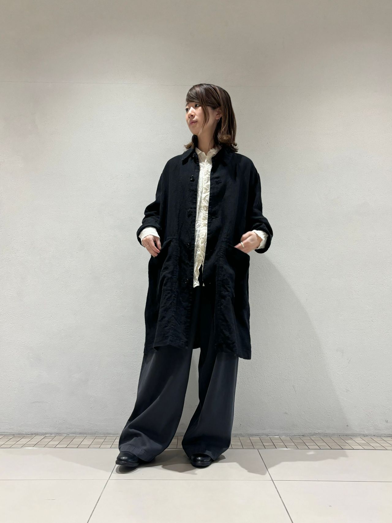sage de cret サージュデクレ ノーカラージャケット　サイズM 楽天市場】サージュデクレ SAGE DE CRET アウター コットン