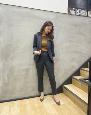 COTOO 美品ツイード飾り付きデニムスーツ 10月のオーダースーツ仕上がり PART.3】ゼニア、ハリスツイード