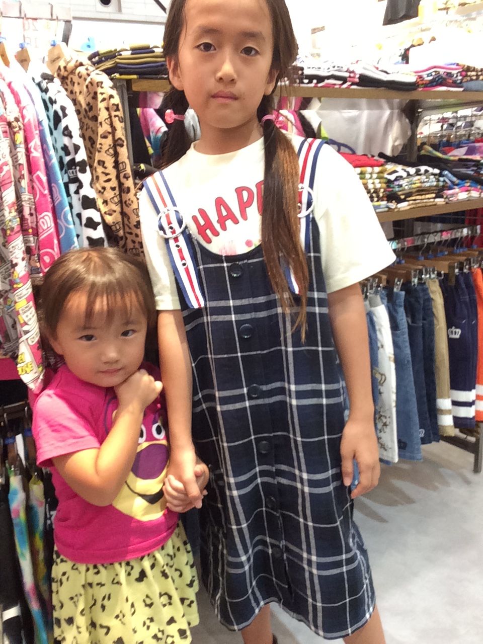 みれいちゃん りおなちゃん イオンモール伊丹店 Babydoll公式ショップブログ ベビー 子ども服のベビードール