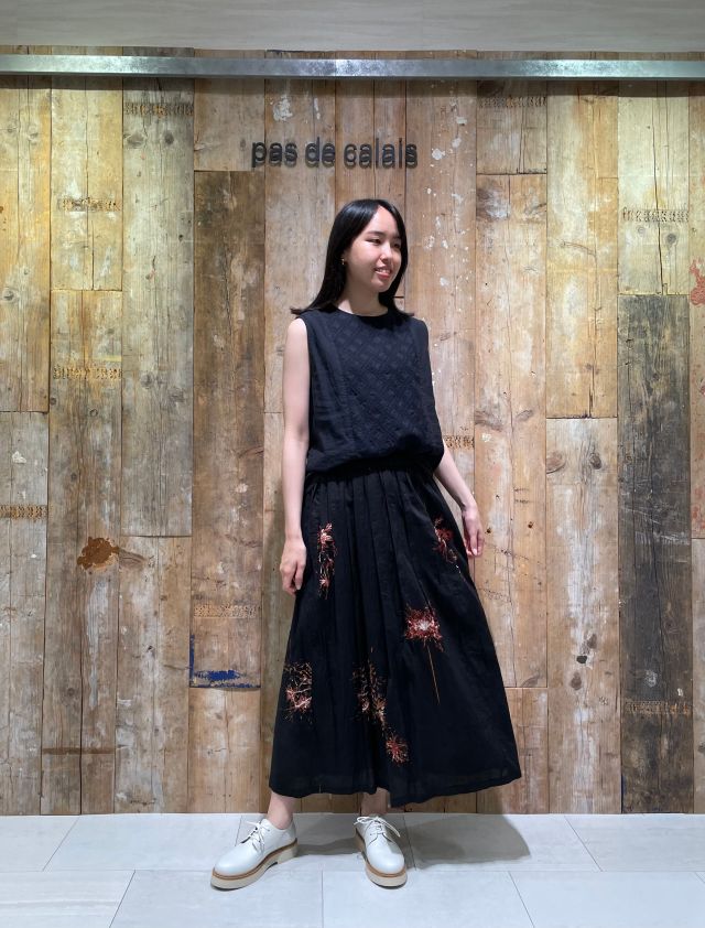 FINAL SALE】HANABI 綿麻ボイル スカート | (パドカレ)公式オンライン