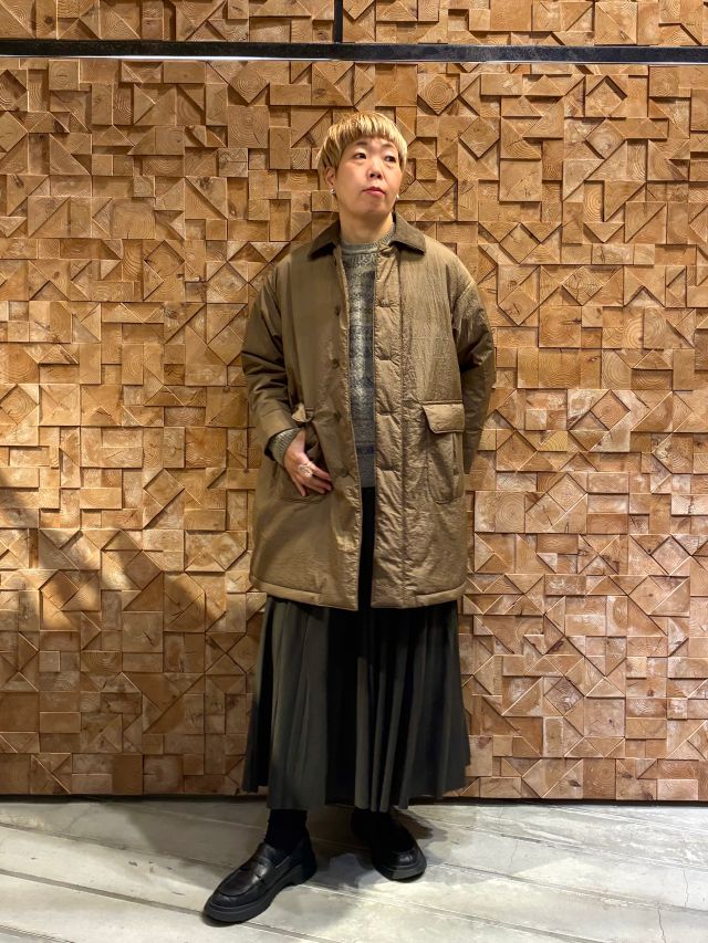 期間限定！10%OFF】ナイロンクロス東炊き 中綿コート | (パドカレ)公式