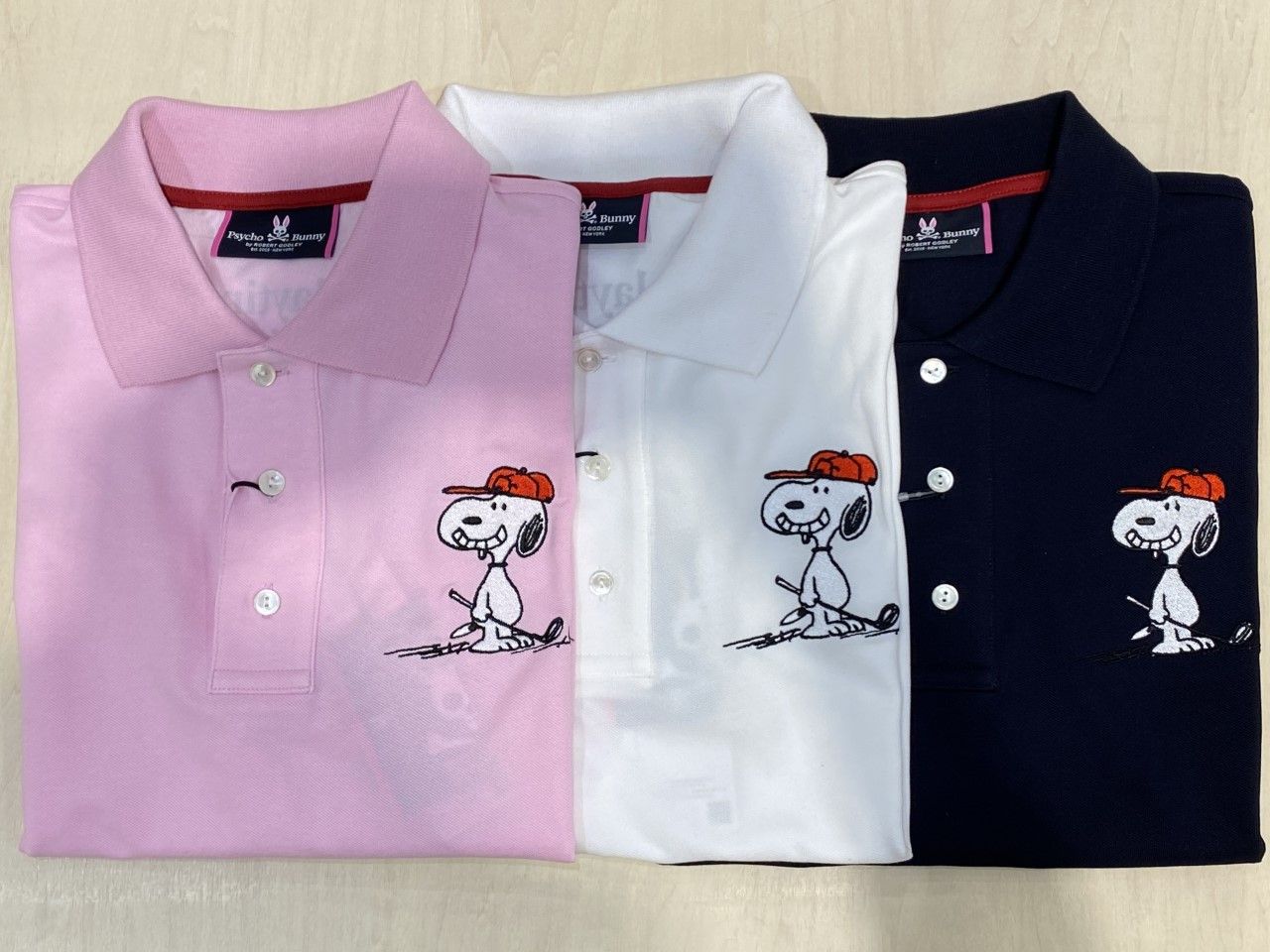 Snoopy スヌーピーコラボポロ 阪急うめだ本店 阪急うめだ本店 Psycho Bunny サイコバニーショップブログ