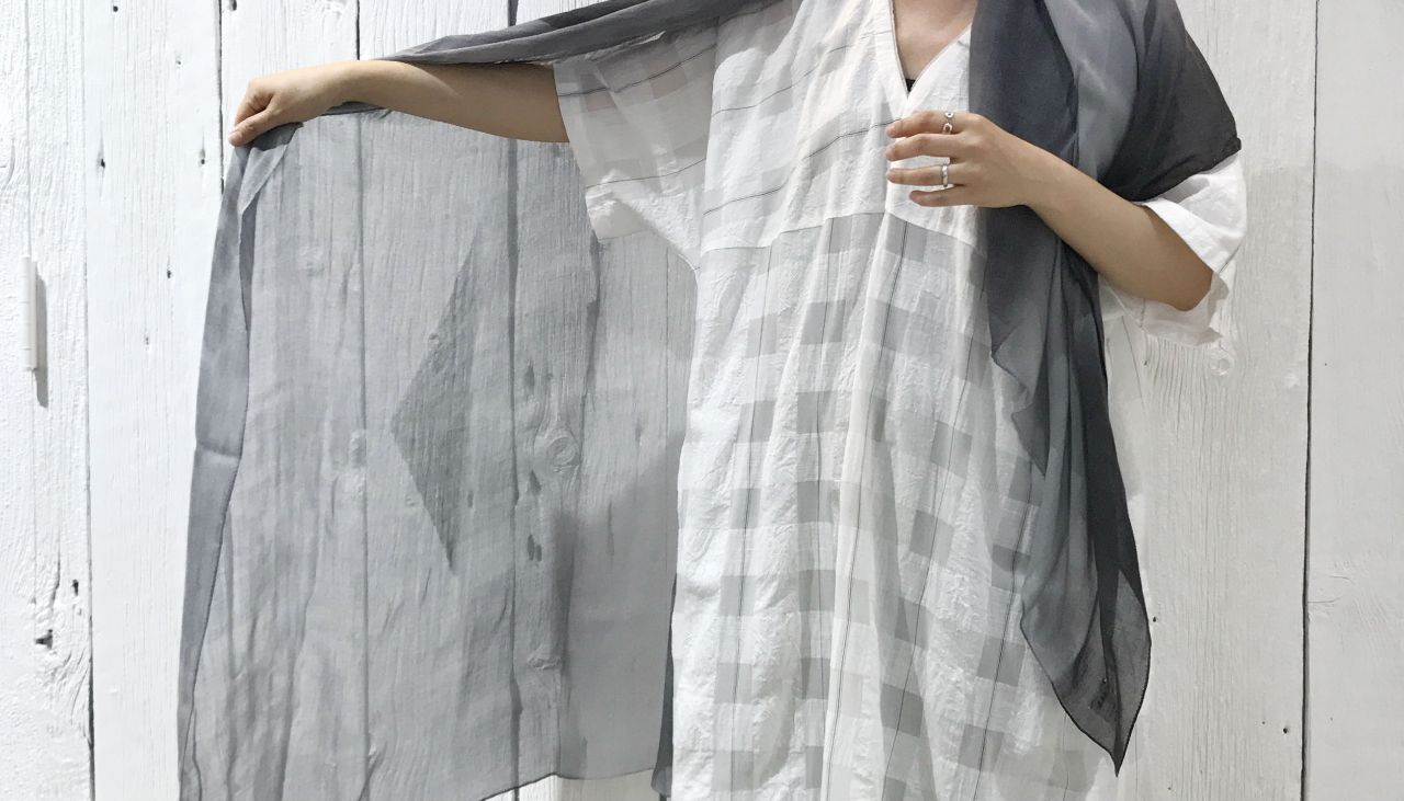 パドカレ✽ストライプワンピース 塩縮チェックストライプ ワンピース | pas de calais Online