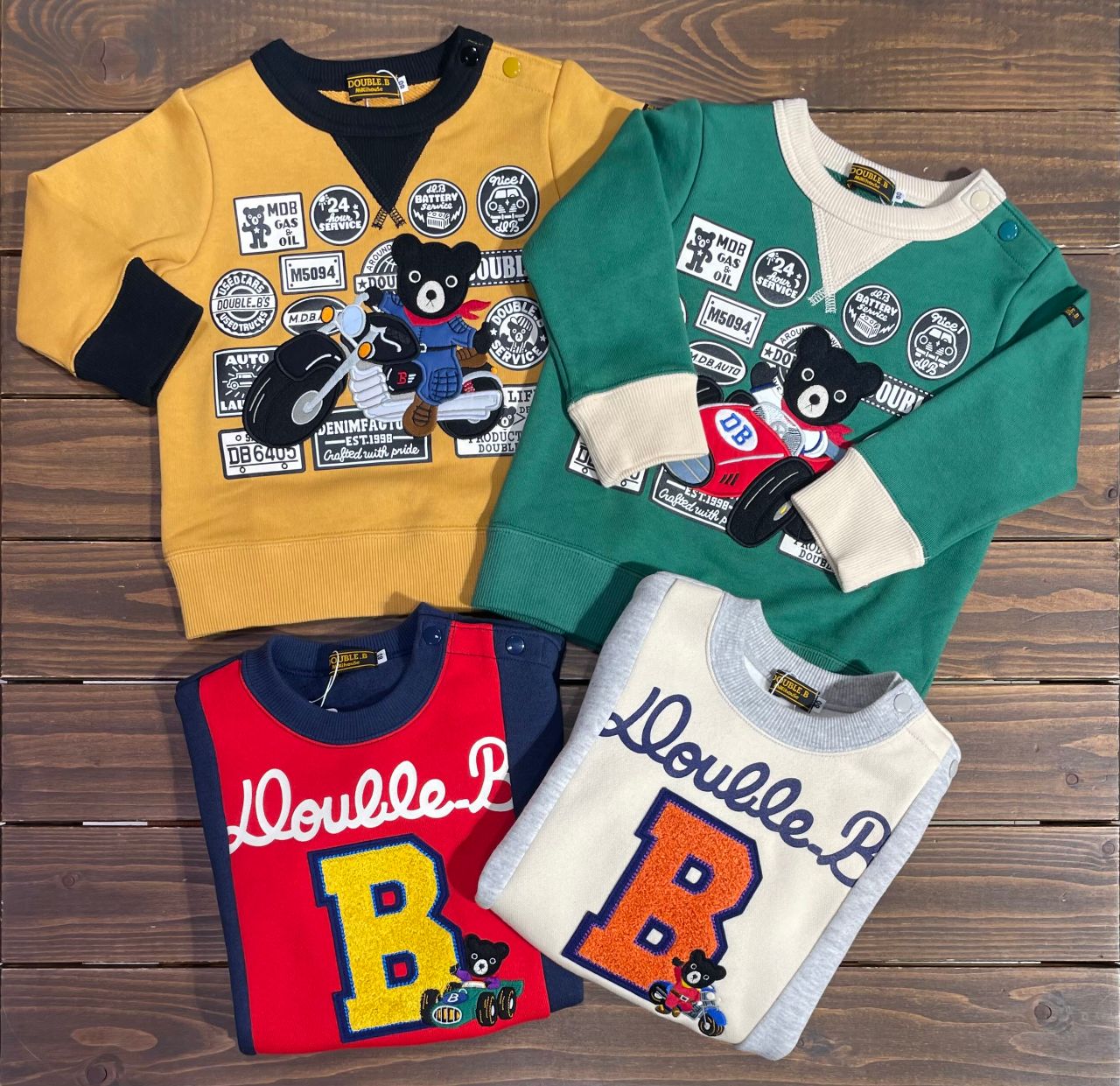 ダブルB⭐︎レーシングシリーズ｜ミキハウスミキハウス 阪急うめだ本店