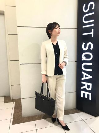 レディース】夏のおすすめ！撥水&UVカットスーツ♪｜SUIT SQUARE