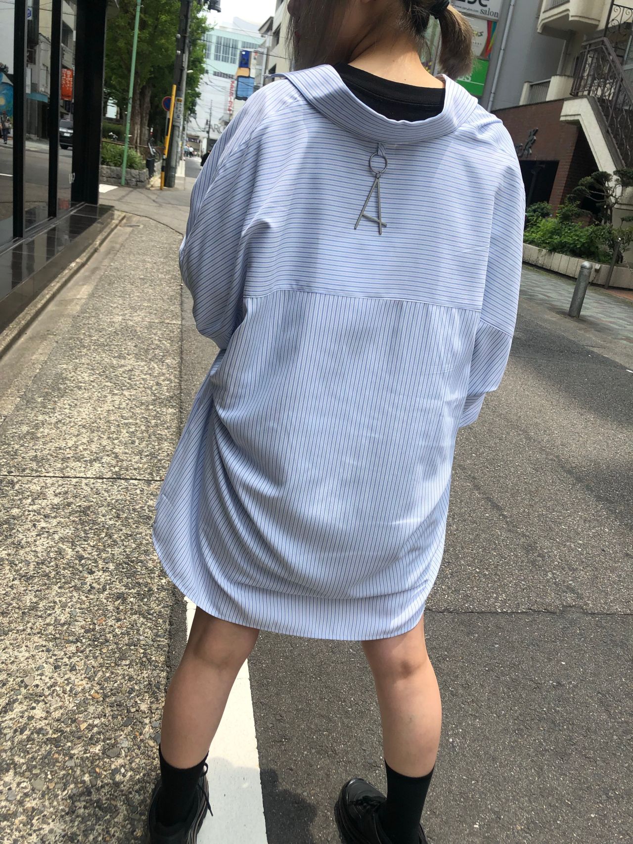 ブラック系 M品質が完璧 Add オーバーサイズシャツ Lhp シャツ トップスブラック系m 9 000 Eur Artec Fr