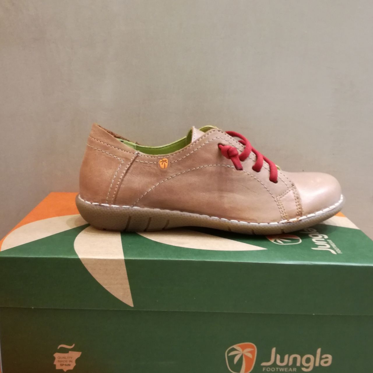 美品✨ジャングラ Jungla ゴム紐 フラット コンフォートシューズ 38 JUNGLA(ジャングラ) 柔らかい！脱ぎ履 | WASH ルミネ大宮店