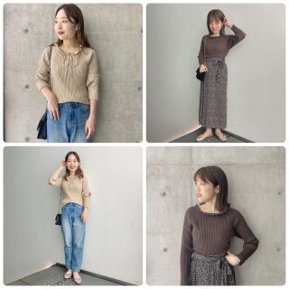 最終値下げ⭐︎Eaphi RIB KNIT BUSTIER RIB KNIT BUSTIER