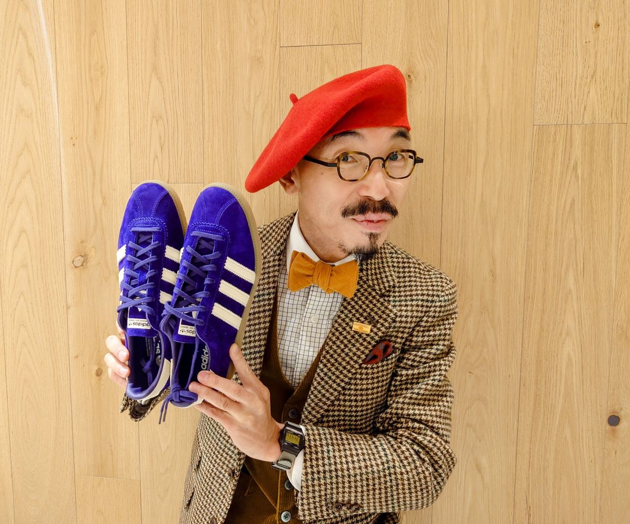 Mの6枚「ベージュ3枚とパープル3枚」 そんななわたしの差し色スニーカー ～ベレ兄さんの徒然日記～ | SHIPS