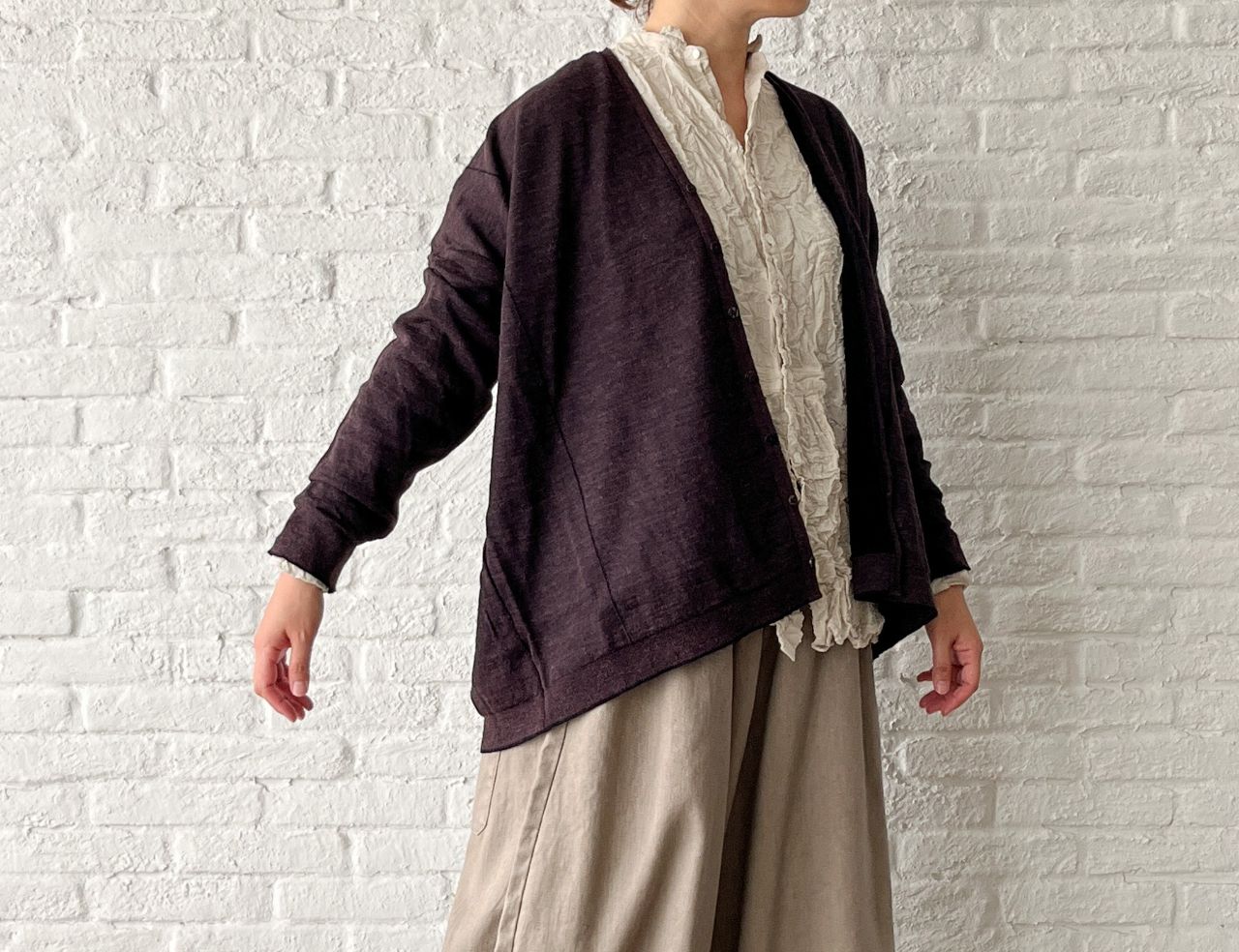 高密度ライトツイル パンツ | pas de calais Online | pas de