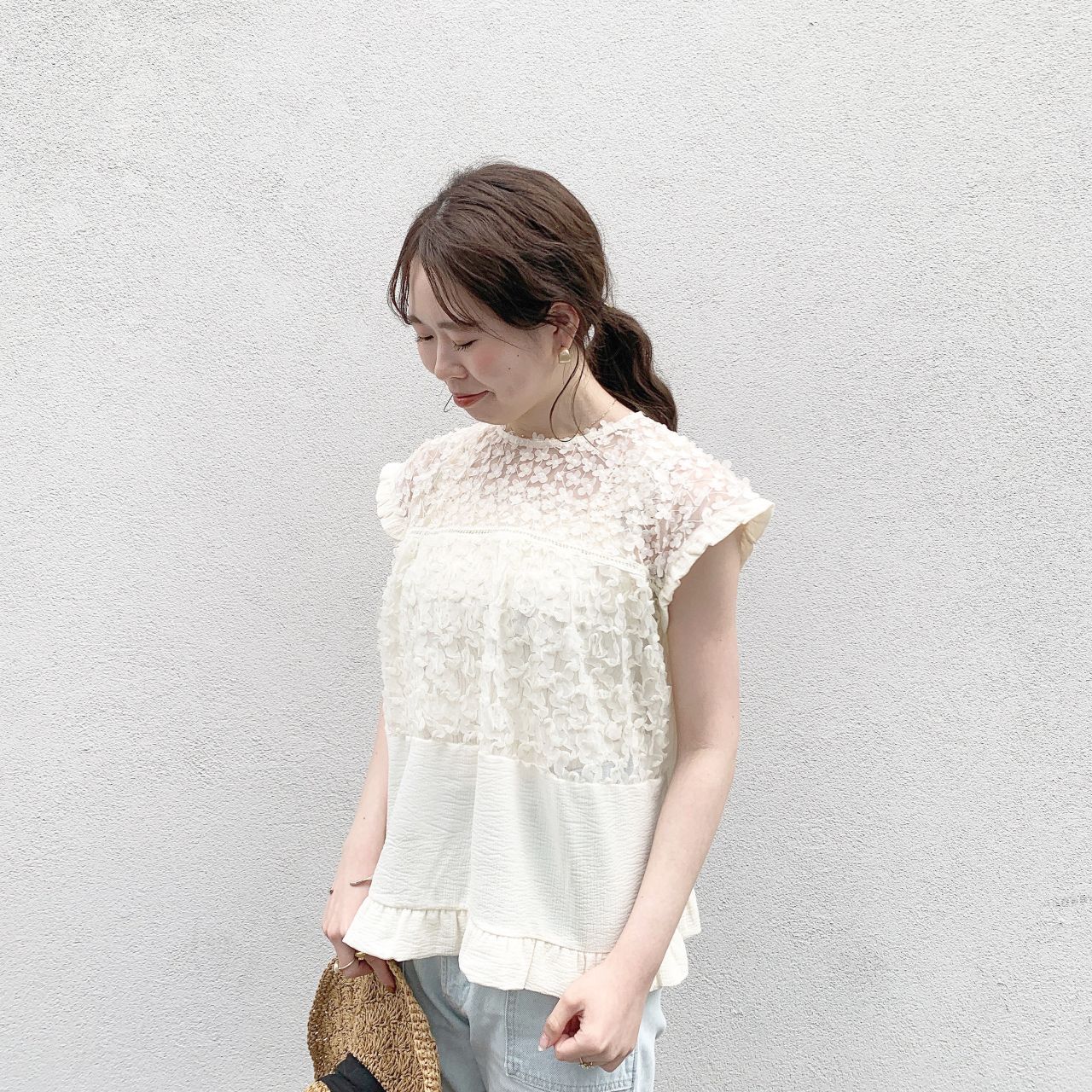 お待ちかね♡little petal blouse ◌̥*⃝̣ | レディース