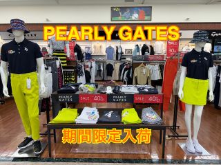 期間限定入荷】PEARLY GATES 40%オフ | ゴルフ5 ベルモール宇都宮店