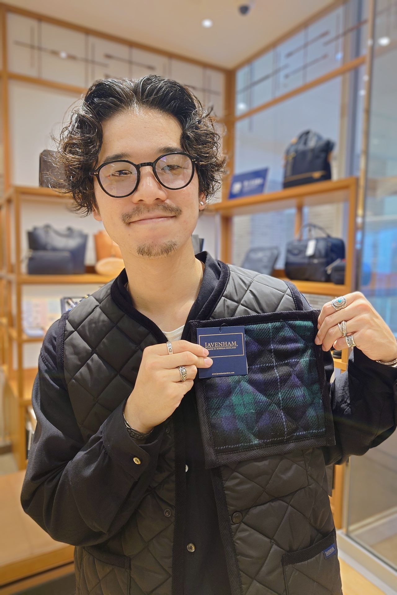 【2回使用】LAVENHAM ラベンハム リバーシブル ベスト シップス別注 2回使用】LAVENHAM ラベンハム リバーシブル ベスト シップス