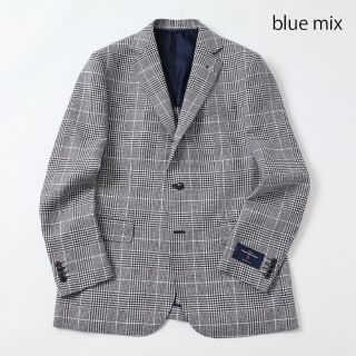 ゼニア×ミツミネ テーラードジャケット カシミヤ混 グレー ゼニア×ミツミネ テーラードジャケット カシミヤ混 グレー