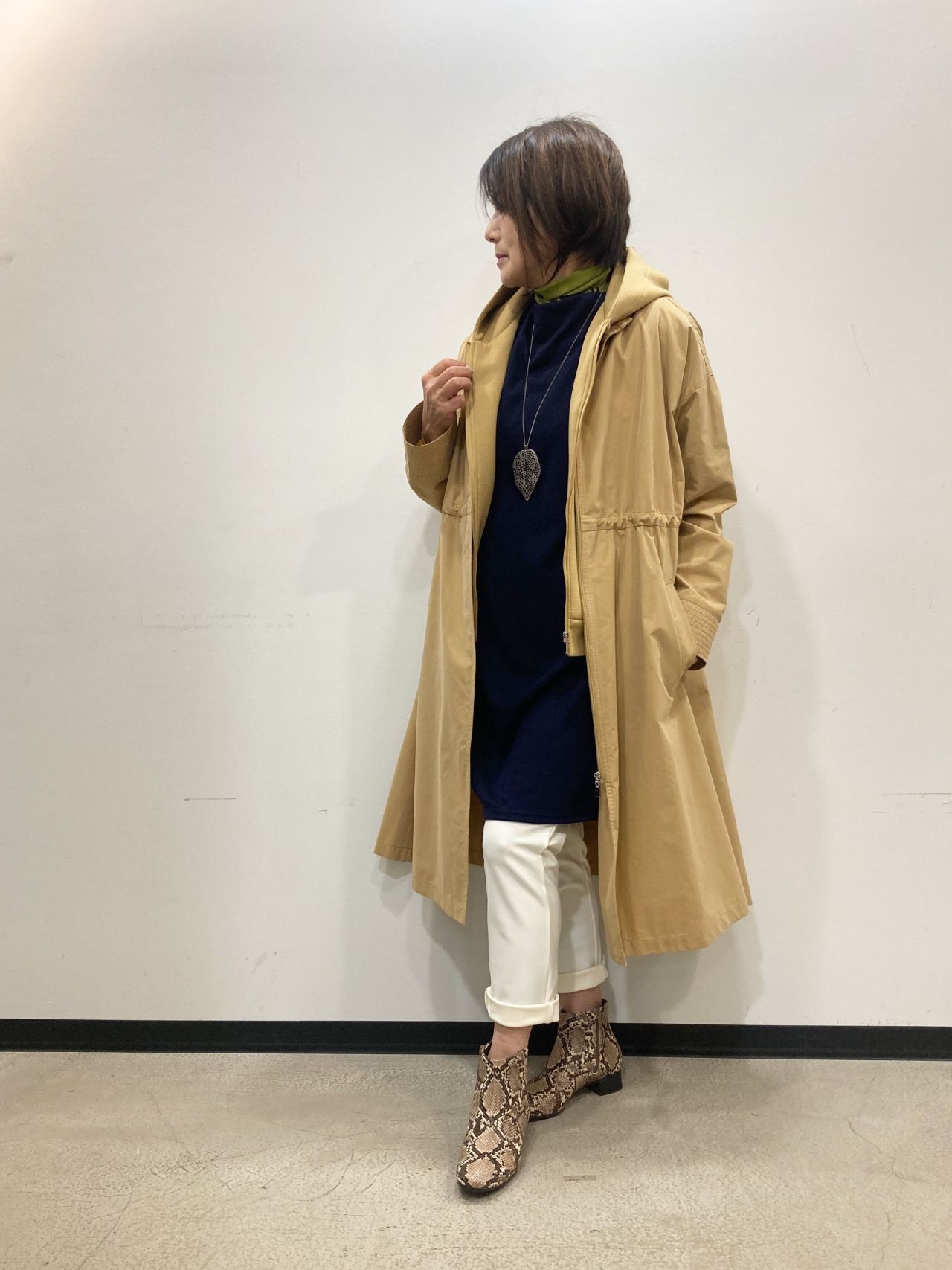 春コート フードベスト付きスプリングコート Fashionvillage 銀座本店公式ブログ