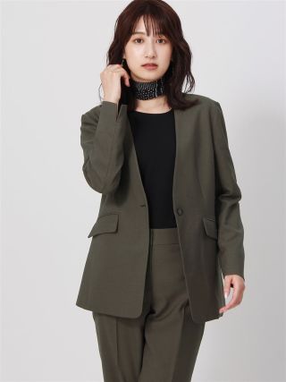 通年仕様☆カーキセットアップ!!｜WHITE THE SUIT COMPANY