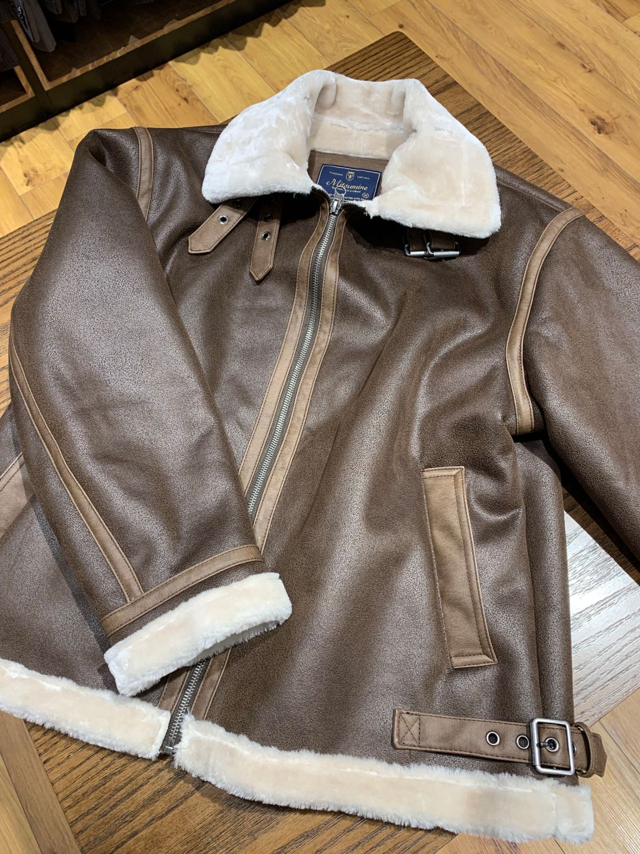 MITSUMINE ミツミネ カシミヤ混クロスステッチ中綿入りハーフコート L オススメアウター｜Mitsumine Outlet｜Staff Blog｜Mitsumine