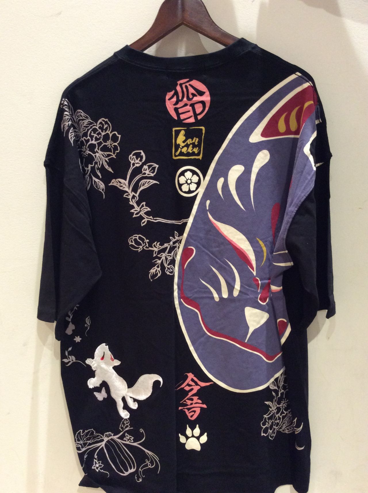 今昔 狐面ビッグtシャツ 和柄 Csmen シーズメン 公式ショップブログ