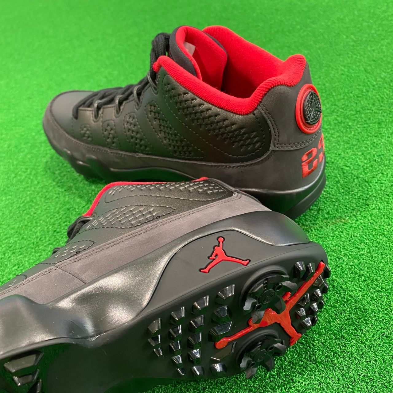 NIKE Air Jordan 9G ゴルフシューズ Nike Air Jordan 9 G NRG Golf Shoes Medium Grey/White/Cool Grey