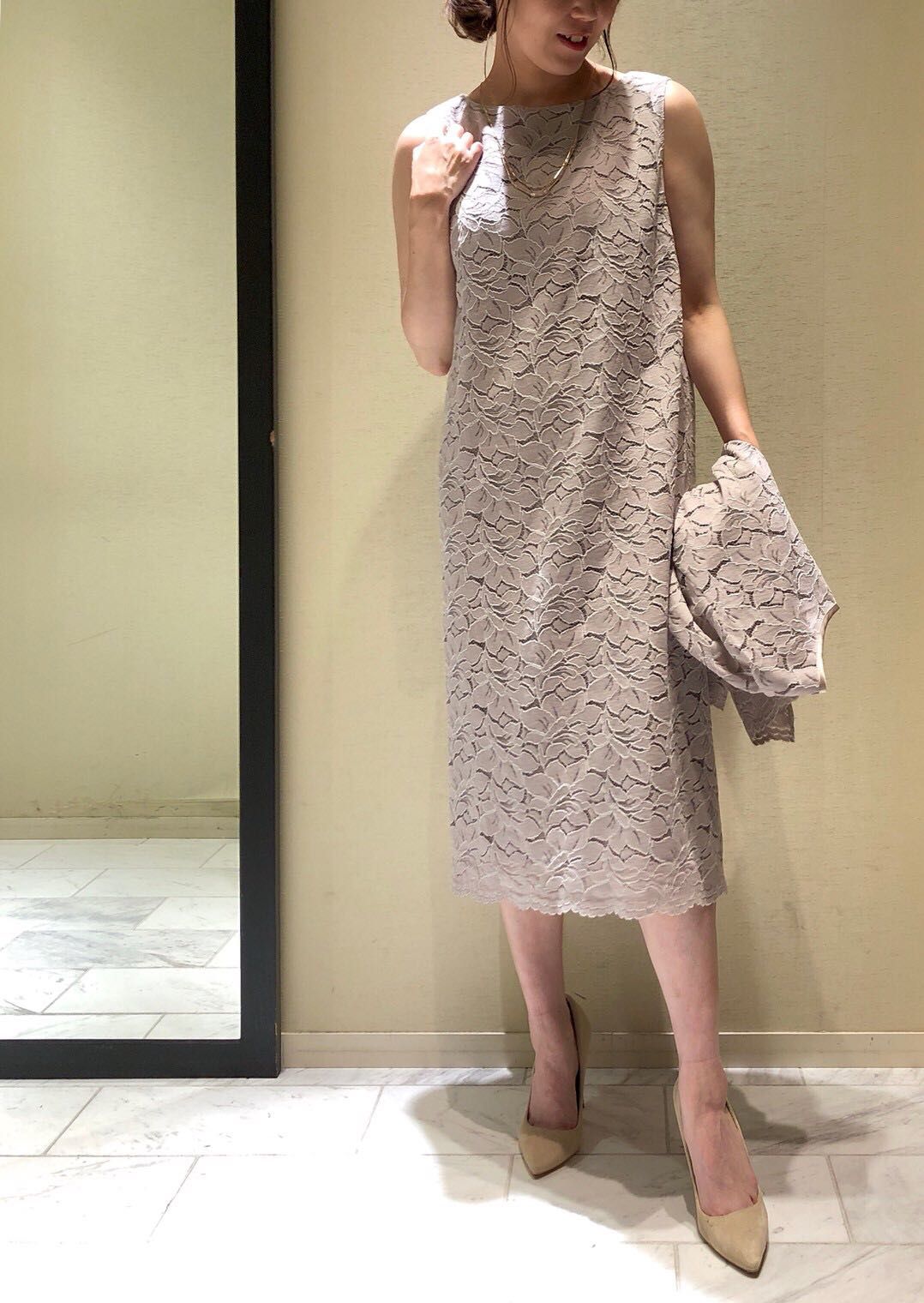 幅広いシーンで活躍 フラワーレースワンピース 伊勢丹新宿クローバーショップ Women ニューヨーカー公式ショップブログ