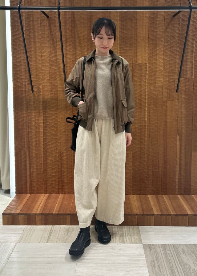 ナイロンクロス東炊き キルティングブルゾン | (パドカレ)公式