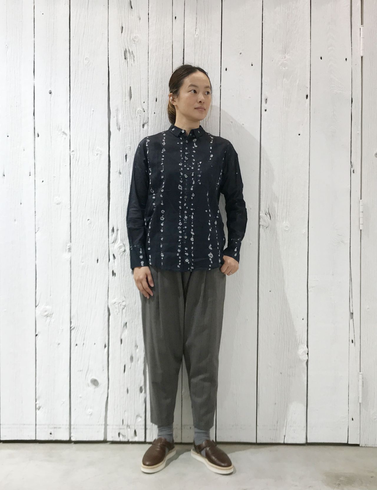 pas de calais パドカレ タートルニットプルオーバー 　カシミヤ混 pas de calais パドカレ タートルニットプルオーバー カシミヤ混