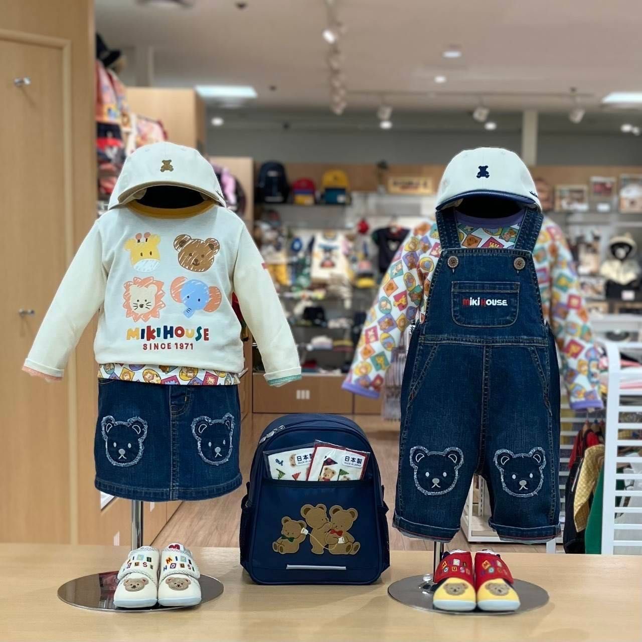 新作クラシックベアロングTシャツ｜ミキハウスミキハウス 久留米