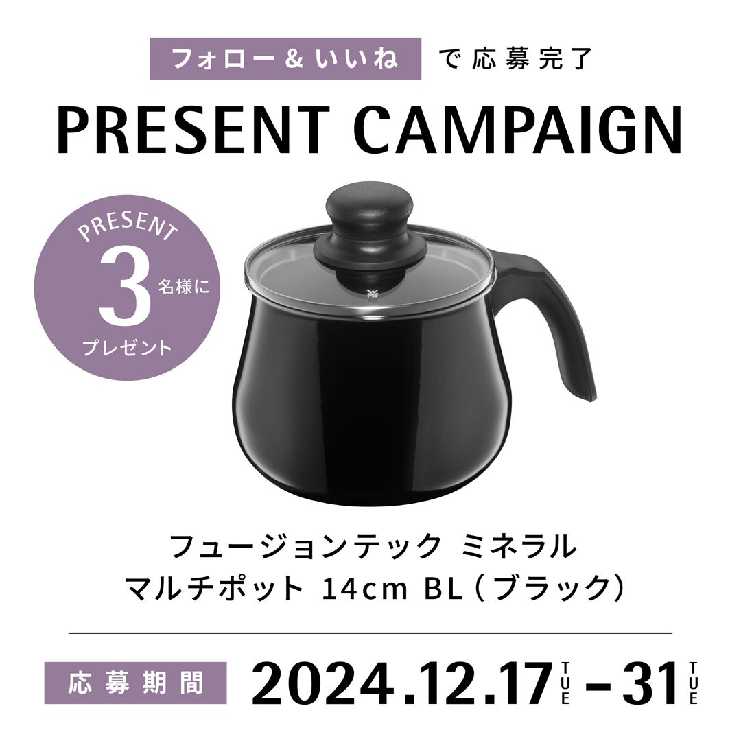 フュージョンテック ミネラル マルチポット 14cm BL」を3名様に