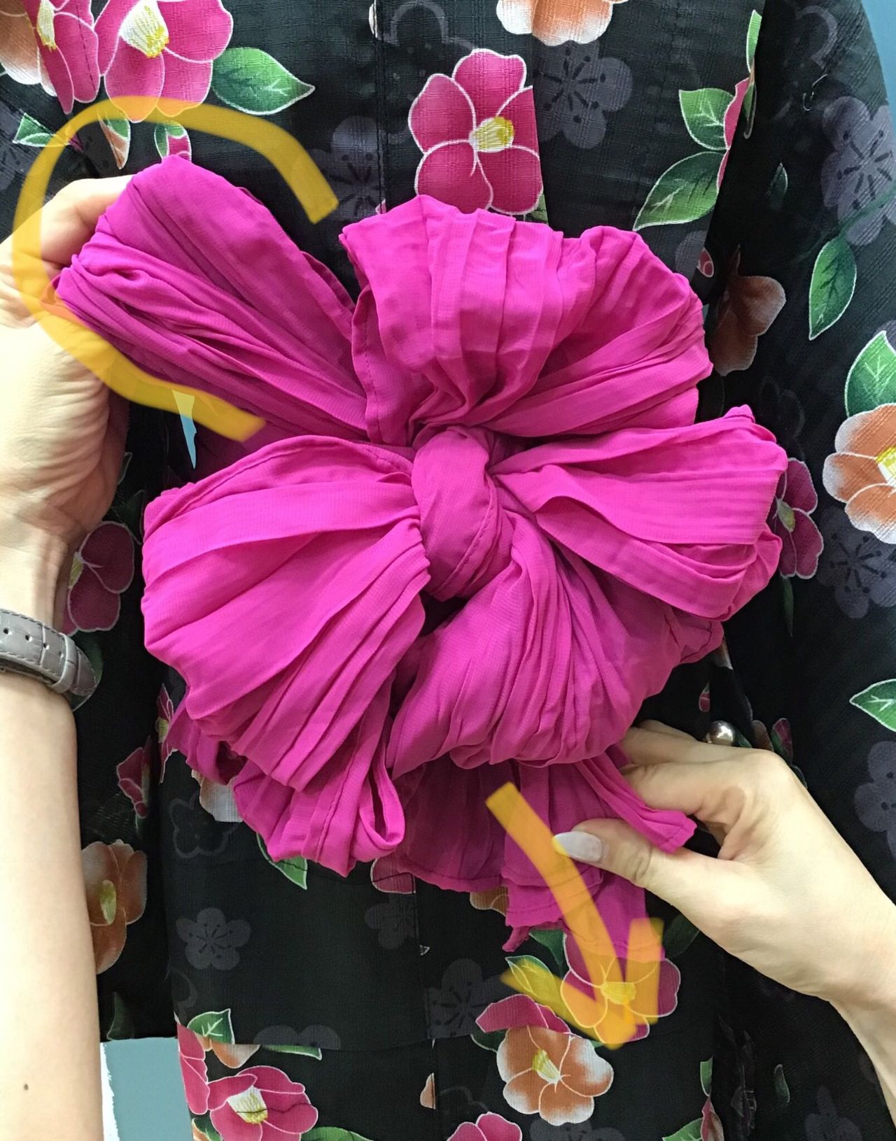 かわいい結び方 こども浴衣帯 ๑ ᴗ Branshes西武岡崎店 子供服のブランシェス Branshes 公式ショップブログ