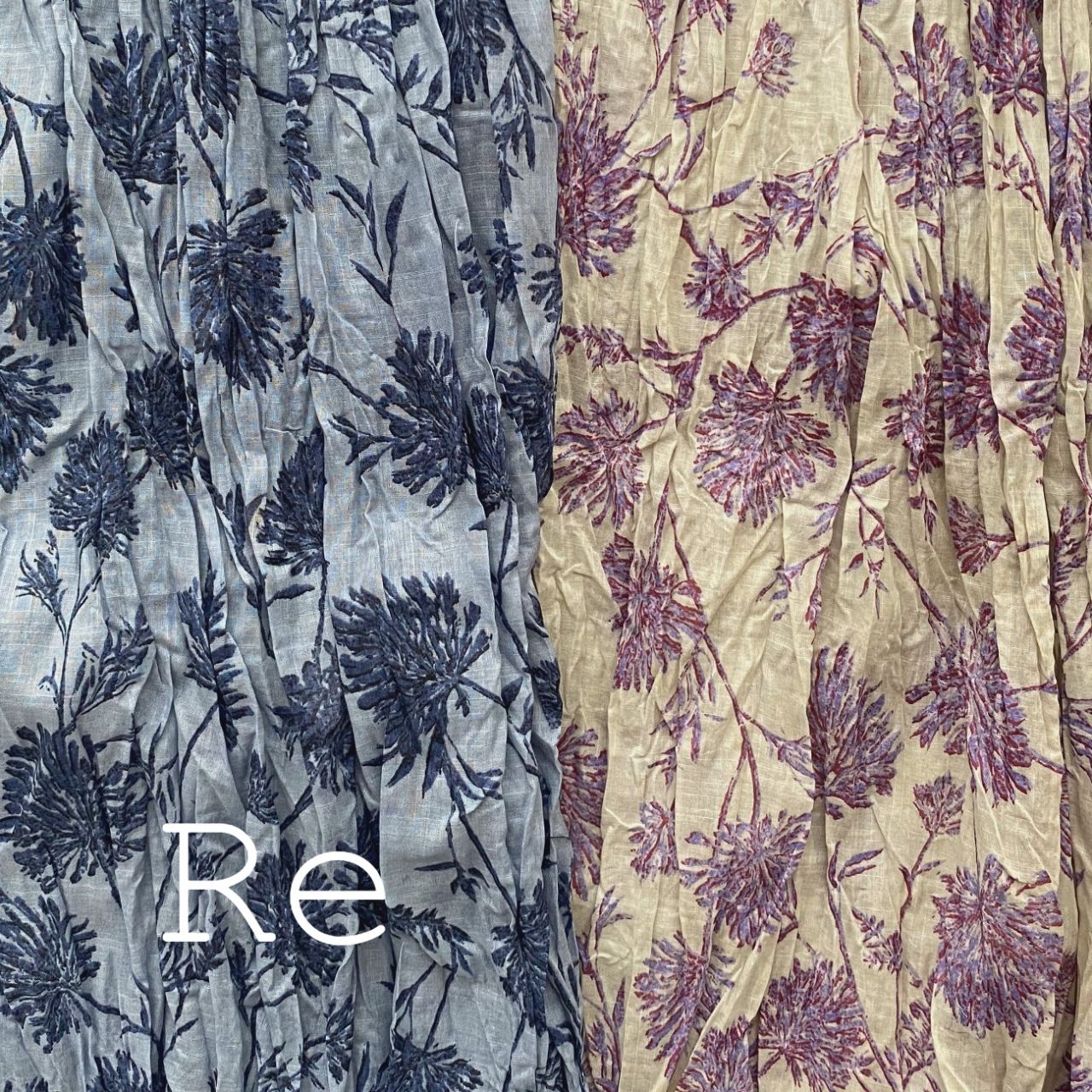 5日間限定！10%OFF】先染めリネン ワイドブラウス | pas de