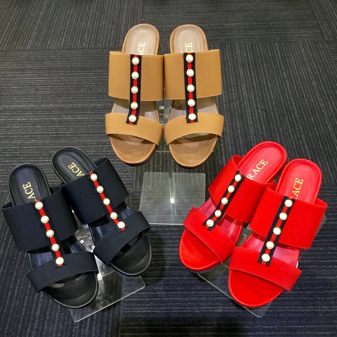 パールサンダル Feminine Cafe イオンモール成田店 G Foot ジーフット の公式ブログ 人気シューズshopの最新情報