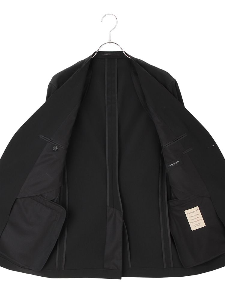 綺麗めスタイルにノーカラーセットアップ｜THE SUIT COMPANY THE