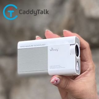 CaddyTalk(キャディトーク)】世界初‼️「風」を実測できる計測器