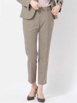 美品✨THESUIT COMPANY COOLMAX パンツスーツ　洗濯可能 冷んやりパンツ／ウォッシャブル／ストレッチ／COOLMAX／無地