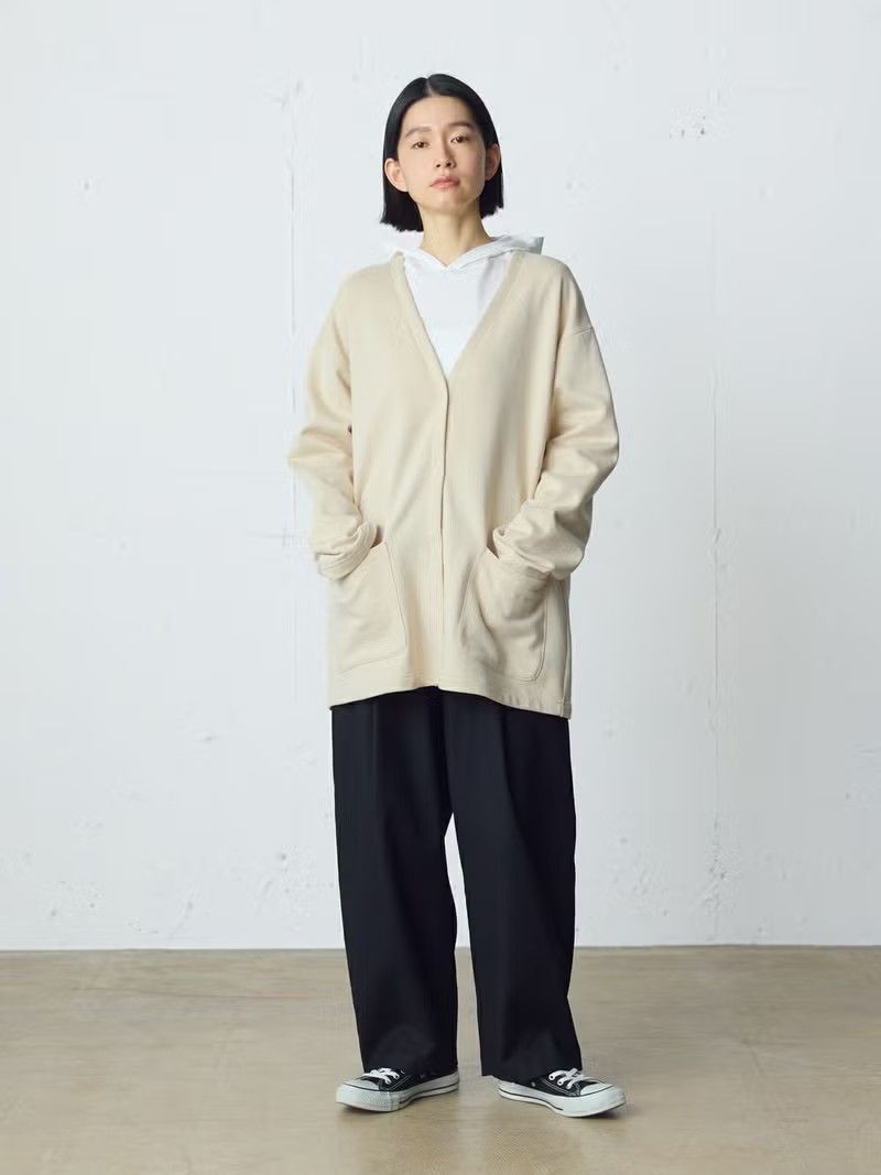 MidiUmi HOMEスウェットワイドカーディガン｜ MARcourt ONLINE STORE