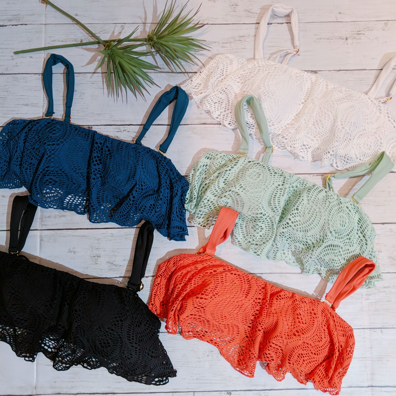 PEAK&amp;PINE✳︎バンドゥビキニ 上品な綺麗めショルダーバンドゥビキニ♪ | 神戸 水着ショップ