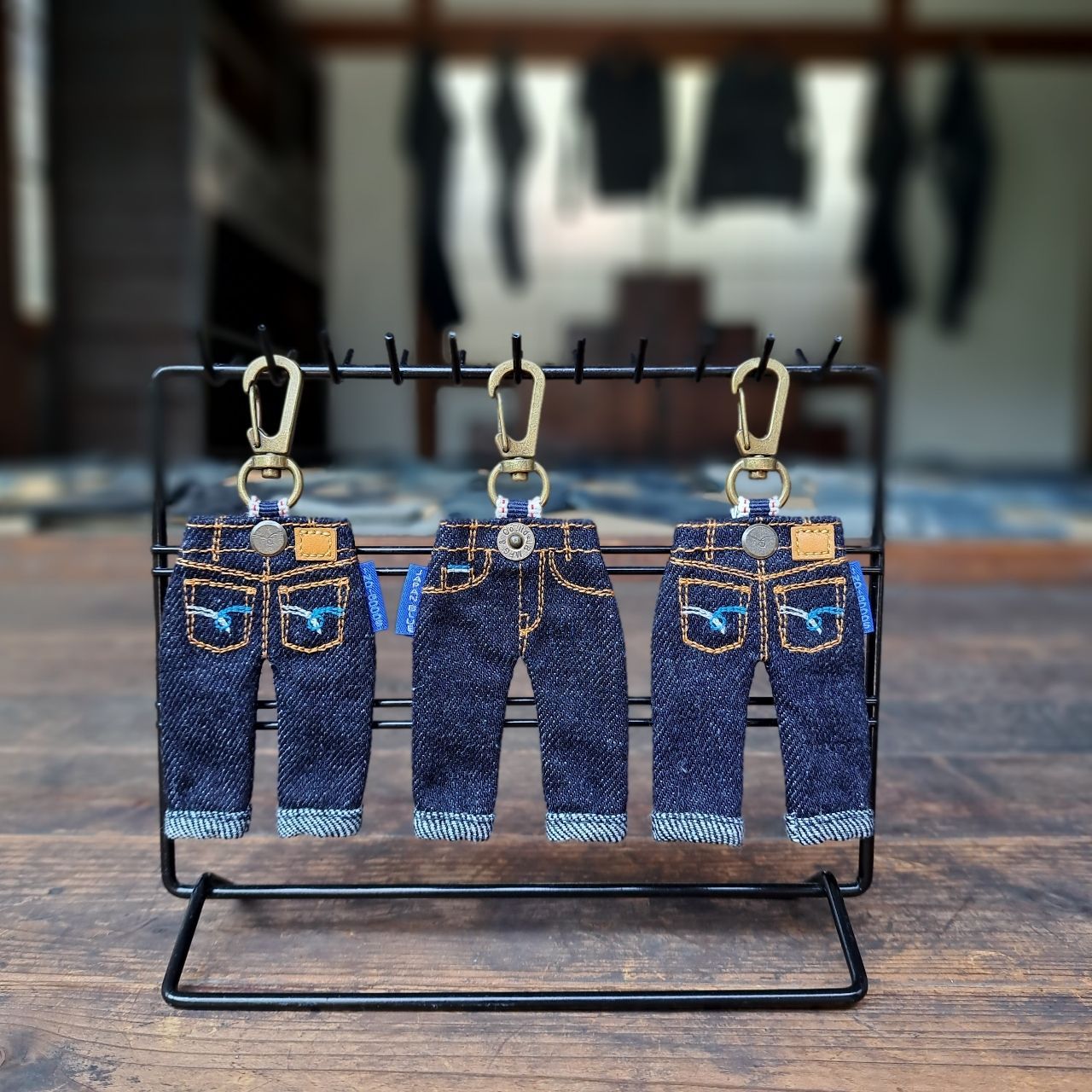ＪＡＰＡＮBLUEデニムキーホルダー 児島店限定はジーンズだけじゃない!?!?｜JAPAN BLUE JEANS JAPAN