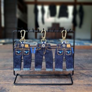 ＪＡＰＡＮBLUEデニムキーホルダー JAPAN BLUE JEANS ジャパンブルージーンズ デニム キーホルダー