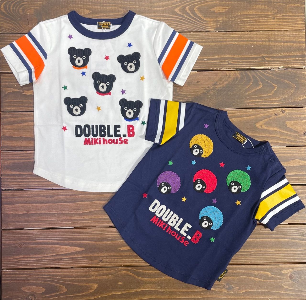 ミキハウス クマ柄 Tシャツ 現行品 ミキハウス クマ柄 Tシャツ 80cm - メルカリ