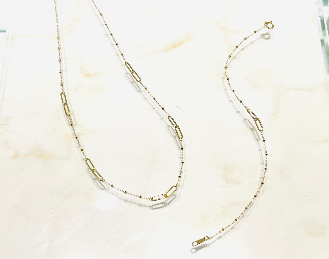 18K刻印　K18 18K 【遺品整理】ゴールド　ネックレス　ブレスレット K18 刻印 18K 【遺品整理】ゴールド ネックレス ブレスレット k18