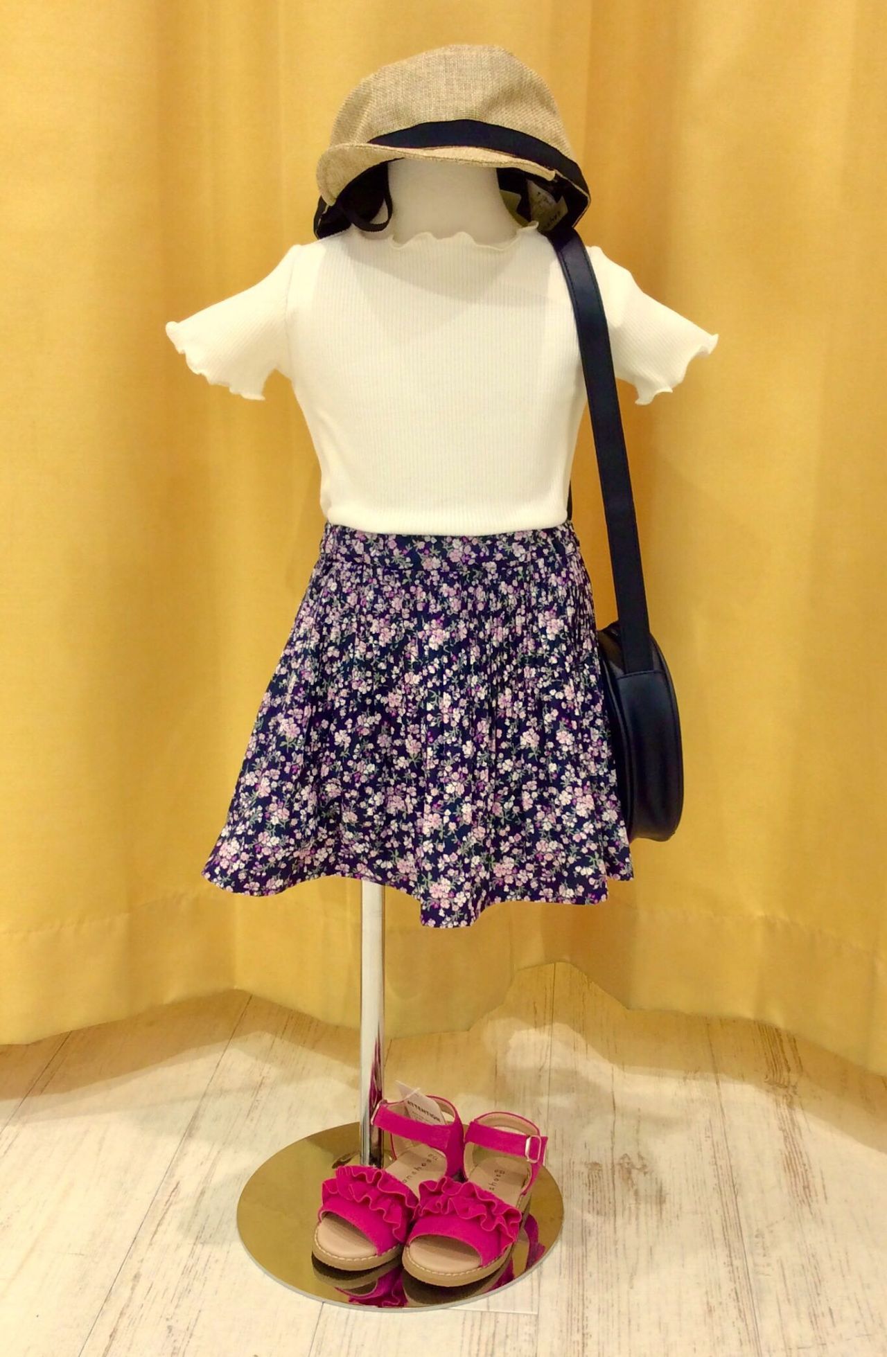 爽やかコーデにも 花柄スカパン Branshesスマーク伊勢崎店 子供服のブランシェス Branshes 公式ショップブログ