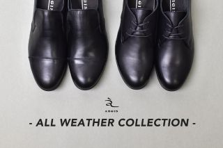 ARGIS 晴雨兼用メンズ外羽根プレーントゥシューズ|銀座ワシントン 公式