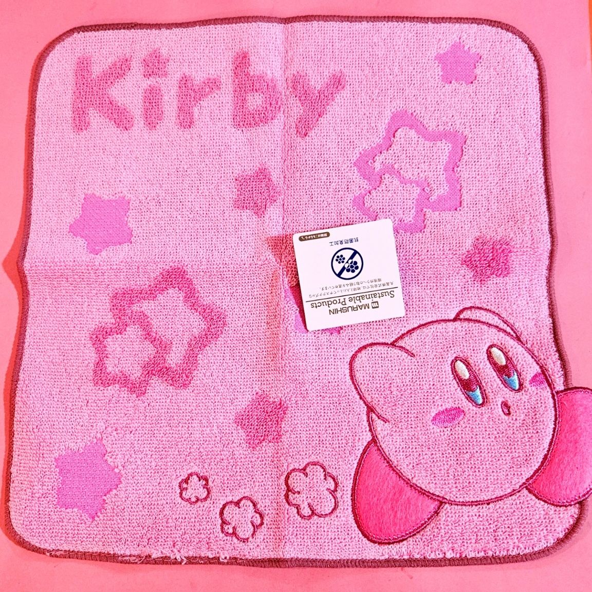 星のカービィのハンドタオルが大量入荷しました！【ハンカチ