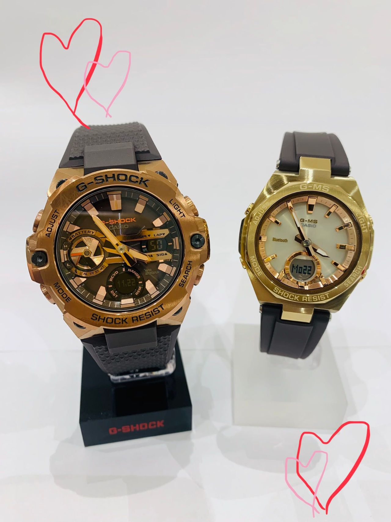 G-SHOCK×Baby-G 30周年記念 ペアウォッチ GA-110GBG 時計（obriy.biz）