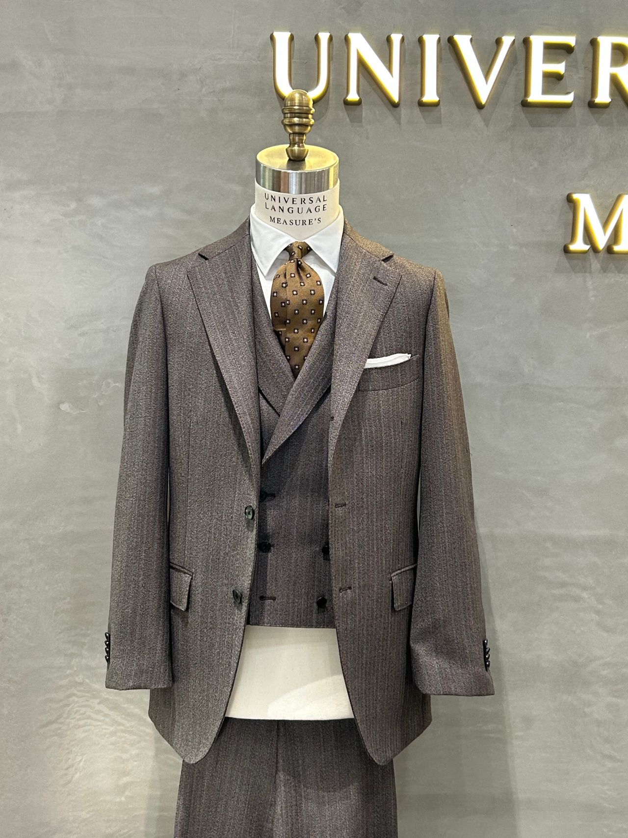 ユニバーサルランゲージチェスターコートLサイズ ユニバーサルランゲージチェスターコートLサイズ