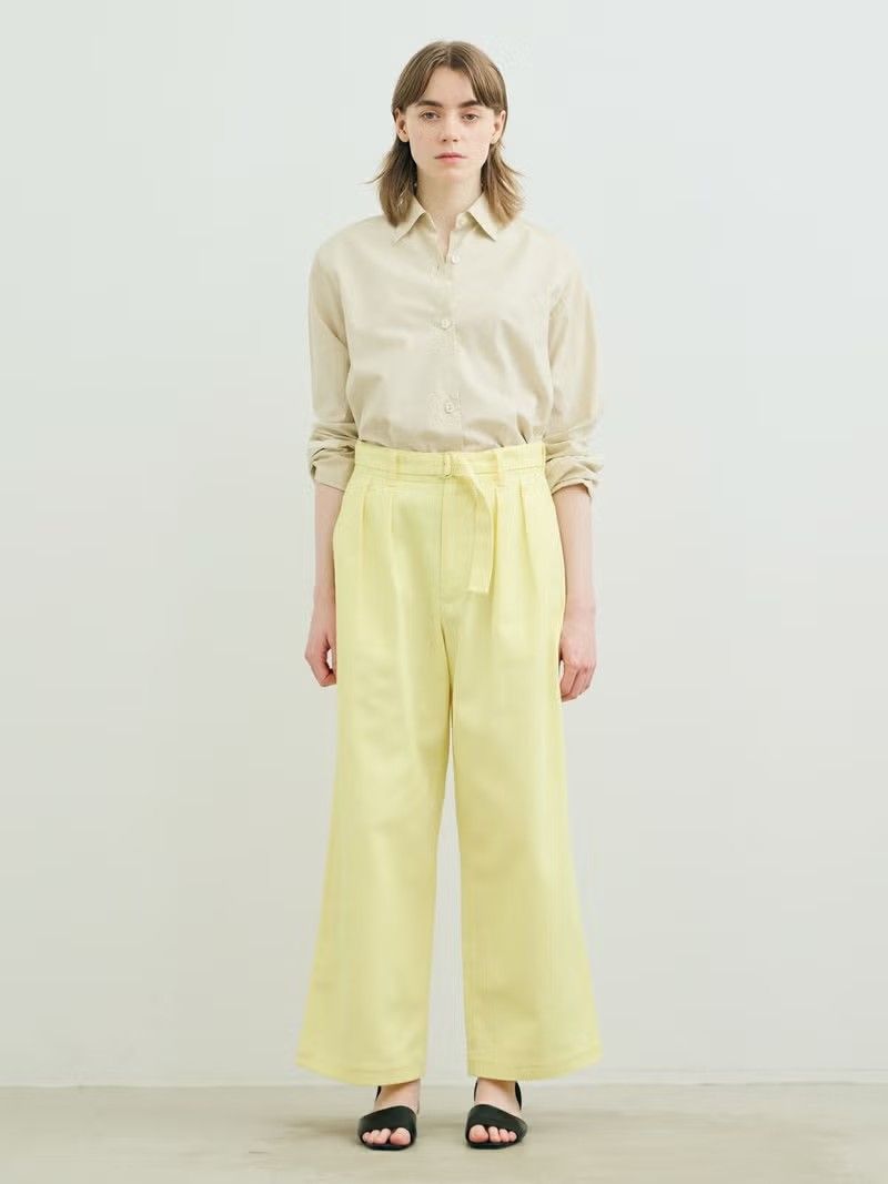 株　MAR さん FR】MARMARMAR ドリルツータックトラウザーズ｜ MARcourt ONLINE STORE