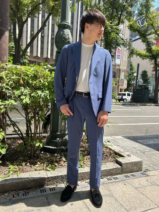 札幌 メンズ セットアップ】夏に合う爽やかなスマみえ
