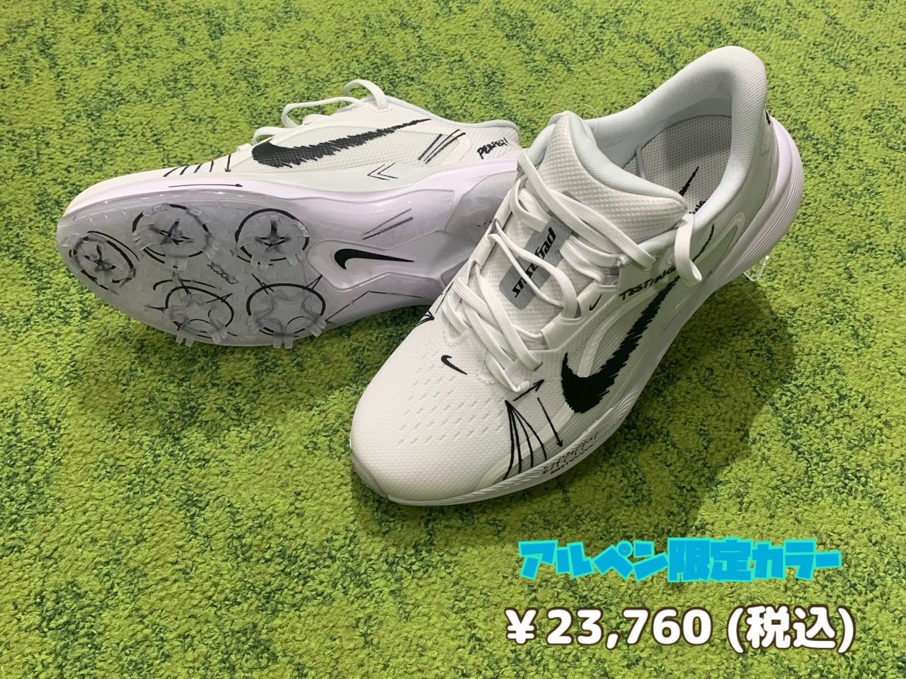 （開封済み）（白かけあり）ペガサス・J・クロフォード編　1つ 新作 】NIKEから『 ペガサス1G 』発売開始！ | ゴルフ5 リコパ川崎店
