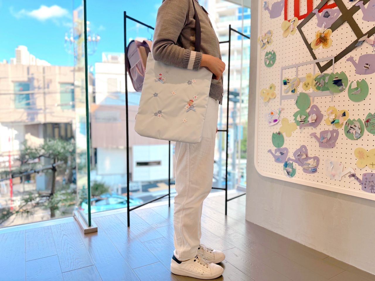LeSportsac×familiar サンプル展示中♡｜ファミリア代官山店の公式ブログ