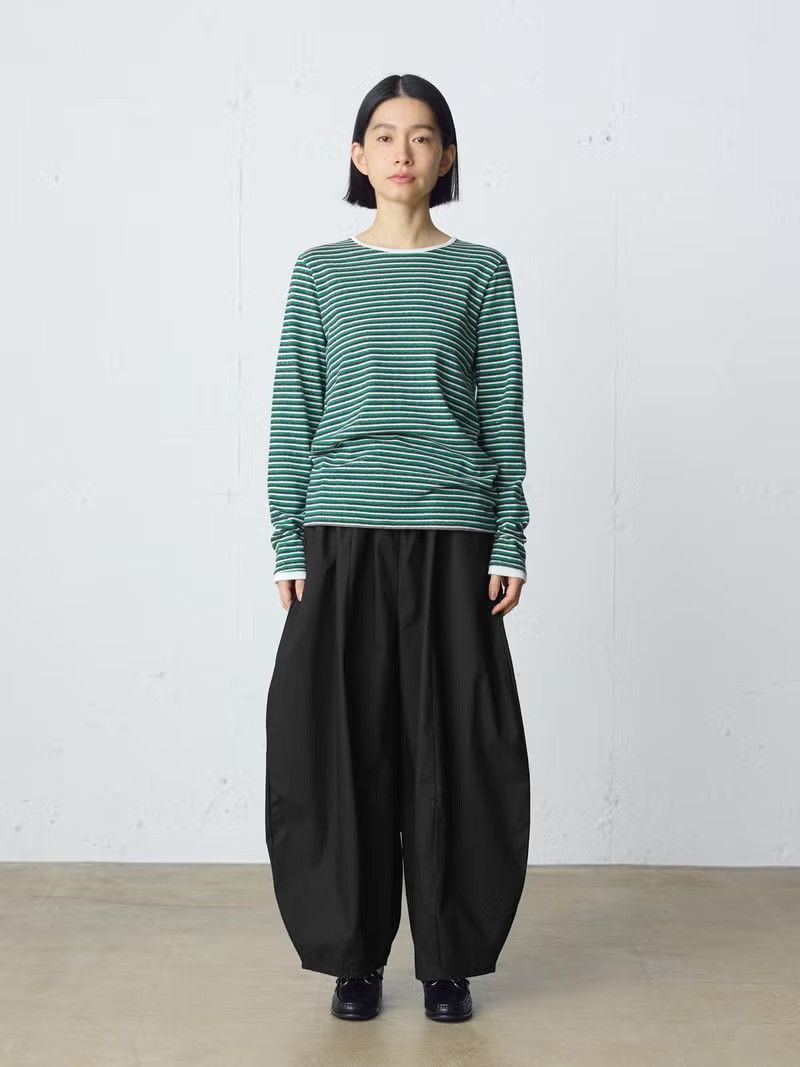 22㌢ドールサイズ服 【選ぶマイコーデ：長T ボーダー】 MidiUmi マルチボーダープルオーバーL/S｜ MARcourt ONLINE STORE